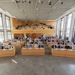 Der Stuttgarter Gemeinderat bei einer Sitzung